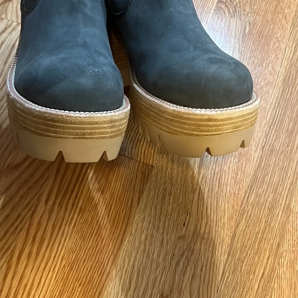 New Free People Jeffrey Campbell Preston Platform Ankle Boots Size 10